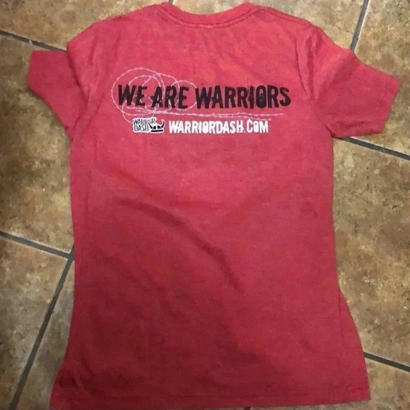 Warrior Dash T-Shirt Viking with Braids - Picture 3 of 4